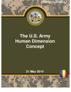 TRADOC PamThe U.S. Army Human Dimension Concept