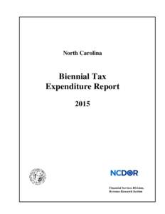 North Carolina Biennial Tax Expenditure Report