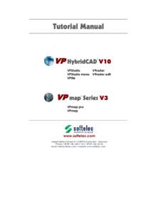 Tutorial Manual  VP HybridCAD V10 ©  VPStudio