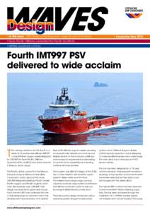 • In this issue: OSD designed hydrographic vessel for port of Antwerp  • Newsletter May 2015 • Swire Pacific Offshore celebrates the Pacific Goldfinch • IMT982 launched in China