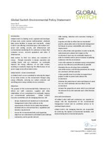Microsoft Word - Global Switch Environmental Statement Issue 3, April 2013