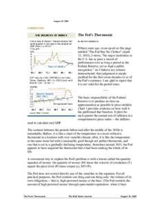 Microsoft Word - Friedman-The Fed's Thermostat.doc