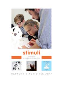 Association Sciences, Bd et éducation rapport d’activités 2017  membres de stimuli en 2017