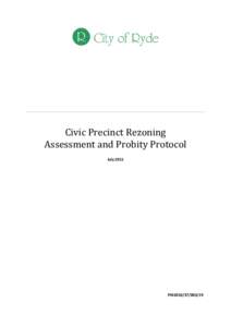 Microsoft Word - Ryde civic precinct rezoning Assessment Protocol_ final draft July 11.doc