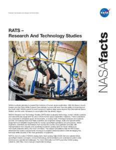 Research and Technology Studies Fact Sheet