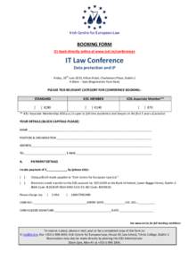Microsoft Word - Booking Form - 26 June 2015