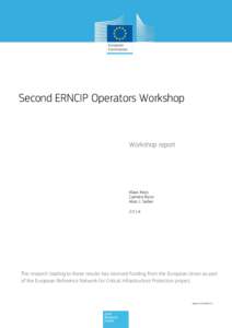 Second ERNCIP Operators Workshop Second ERNCIP Operators Workshop  Workshop report