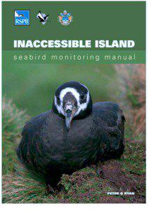 Inaccessible Island Seabird Monitoring Manual Research Report