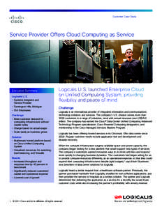 Logicalis Offers Cloud Computing as a Service (Case Study)
