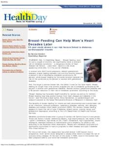 HealthDay About HealthDay | Email Editors | Email Sales   December 20, 2009  En Español