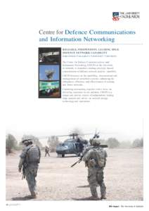 Australia / Network theory / Networks / Oceania / International Teletraffic Congress / Military of Australia / Defence Science and Technology Organisation / Defence Materiel Organisation