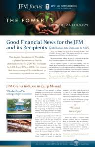 JFM focus THE POWER OF PHIL ANTHROPY AUGUST 2014 | AV 5774