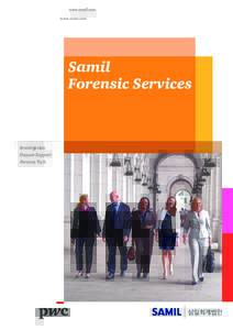 www.samil.com  Samil Forensic Services  Investigation
