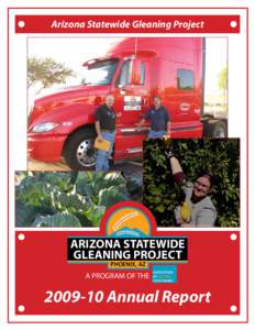 Arizona Statewide Gleaning Project  ARIZONA STATEWIDE GLEANING PROJECT PHOENIX, AZ