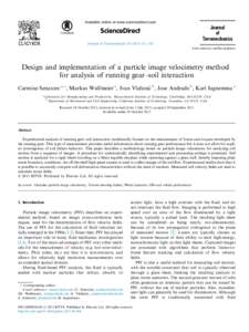 Available online at www.sciencedirect.com  Journal of Terramechanics