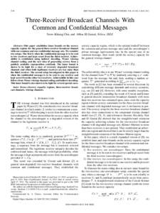 Information theory / Information / Theoretical computer science / Telecommunications engineering / Information-theoretic security / Channel capacity / Channel / Code / Noisy-channel coding theorem / Binary symmetric channel