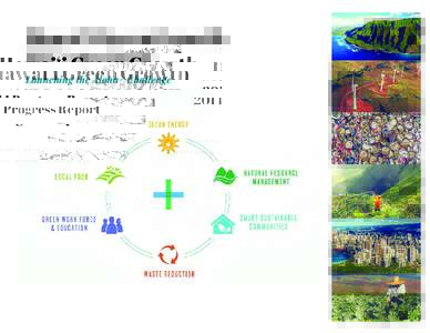 Hawai‘i Green GrowthProgress Report Launching the Aloha+ Challenge