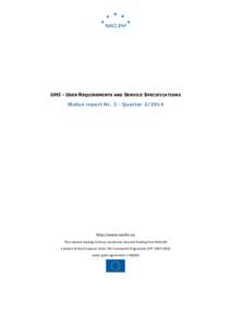 UHI - USER REQUIREMENTS AND SERVICE SPECIFICATIONS Status report Nr. 3 - Quarterhttp://www.naclim.eu The research leading to these results has received funding from NACLIM a project of the European Union 7th Fram