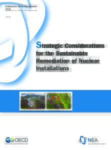 Radioactive Waste Management 2016 Strategic Considerations for the Sustainable Remediation of Nuclear