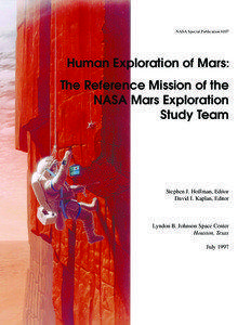NASA Special Publication[removed]Human Exploration of Mars: