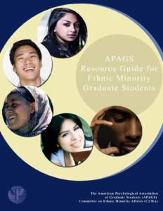 APAGS Resource Guide for Ethnic Minority Graduate Students