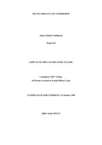 Discussion Paper 84 Project 85: Apsects of Law relating to AID