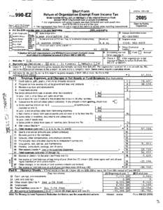 {  Form Short Form Return of Organization Exempt From Income Tax