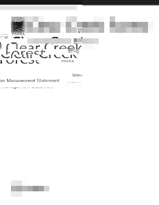 Clear Creek Forest Interim Management Statement Clear Creek Forest Interim Management Statement