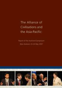 High-Level Symposium  AucklandMay 2007 The Alliance of Civilisations and