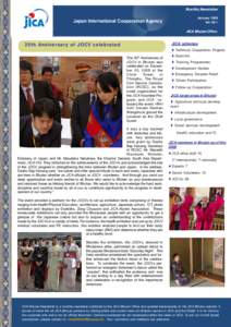 Monthly Newsletter January 2009 VolJapan International Cooperation Agency