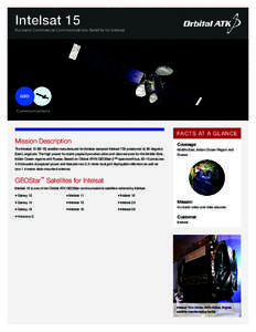 Intelsat 15  Ku-band Commercial Communications Satellite for Intelsat GEO Communications