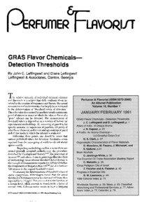 Flavors / Olfaction / Alkenes / Odor detection threshold / Psychophysics / Odor / Ester / Ethyl acetate / Ethyl lactate / Chemistry / Organic chemistry / Functional groups