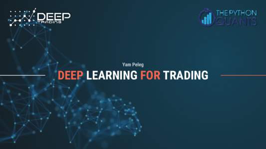 DEEP LEARNING FOR TRADING  35::::38.7