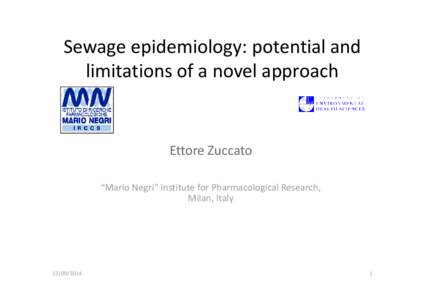 Sewage epidemiology_Zuccato