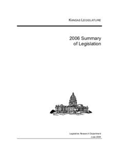 2006 Summary of Legislation