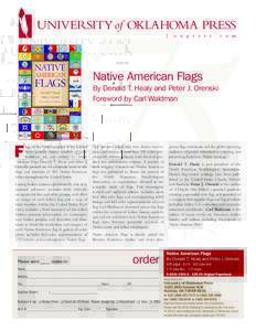 UNIVERSITY of OKLAHOMA PRESS | o u p r e s s . c o m  Native American Flags