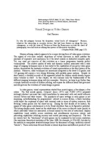 Microsoft Word - Carl Therrien. A Short History of Visual Design REVISED.doc