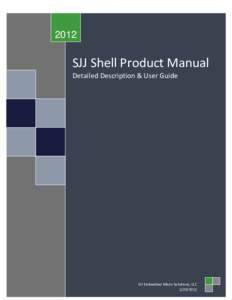 2012  SJJ Shell Product Manual Detailed Description & User Guide  22-Oct-97