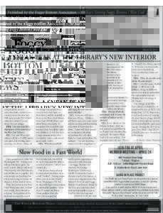Published by the Foggy Bottom Association – 50 Years Serving Foggy Bottom / West End The Neighbors Who Brought You Trader Joe’s! Vol. 54, No. 16  FBN archives available on FBA website: www.foggybottomassociation.com/