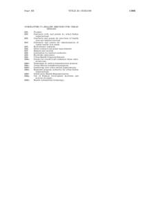 Page 433  TITLE 25—INDIANS SUBCHAPTER IV—HEALTH SERVICES FOR URBAN INDIANS