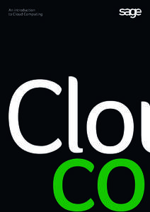 An introduction to Cloud Computing Clou com