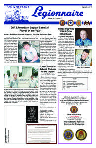September, 2013  Volume XC, Number[removed]American Legion Baseball Player of the Year