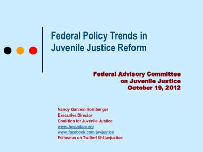 Current Trends in Juvenile Justice Challenges and Opportunities for Prevention and Reform