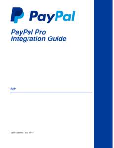 Website Payments Pro Hosted Solution Integration Guide