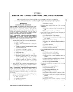 Color profile: Generic CMYK printer profile Composite Default screen APPENDIX I  FIRE PROTECTION SYSTEMS—NONCOMPLIANT CONDITIONS