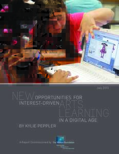 New Opportunities for Interest-Driven Arts Learning in a Digital Age