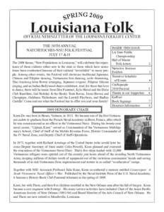 ING 2009 R P S  Louisiana Folk