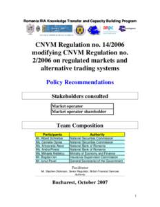 Microsoft Word - RIA Final Presentation CNVM Policy Recommendations.doc