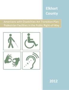 Americans with Disabilities Act Transition Plan: Pedestrian Facilities in the Public Right-of-Way