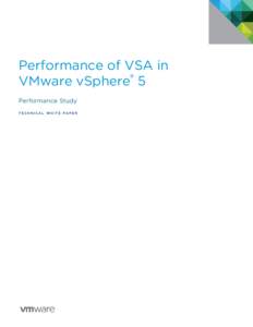 Performance of Multiple Java Applications in a VMware vSphere 4.1 Virtual Machine